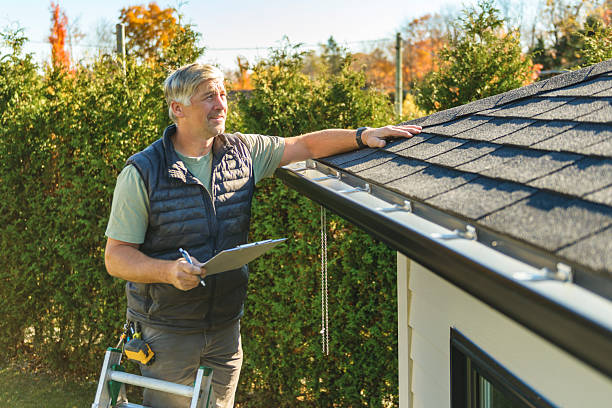 Professional Roofing technician working in Rock View, WV